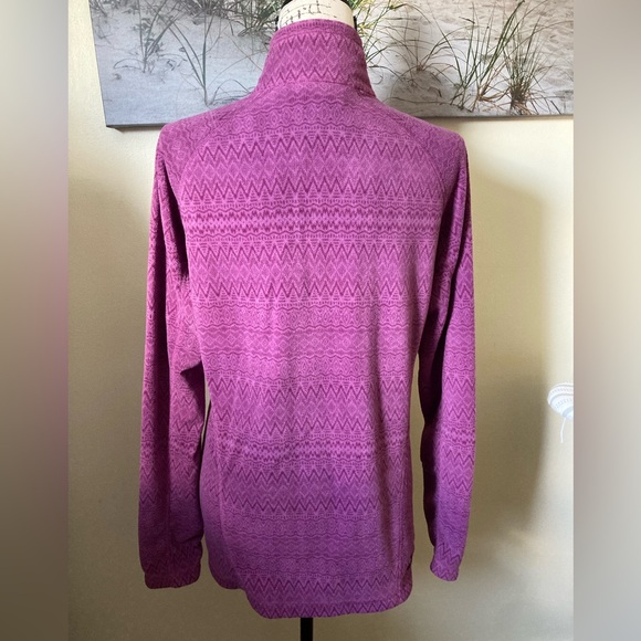 Marmot women’s purple 1/4 zip fleece lightweight pullover, hiking, size large - Picture 6 of 9